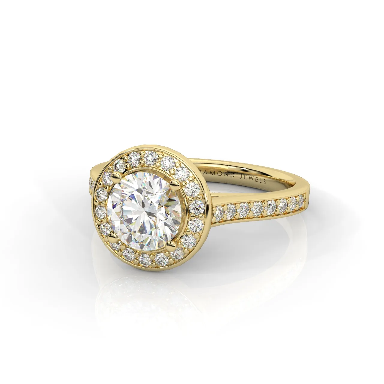 Sogno Halo Ring