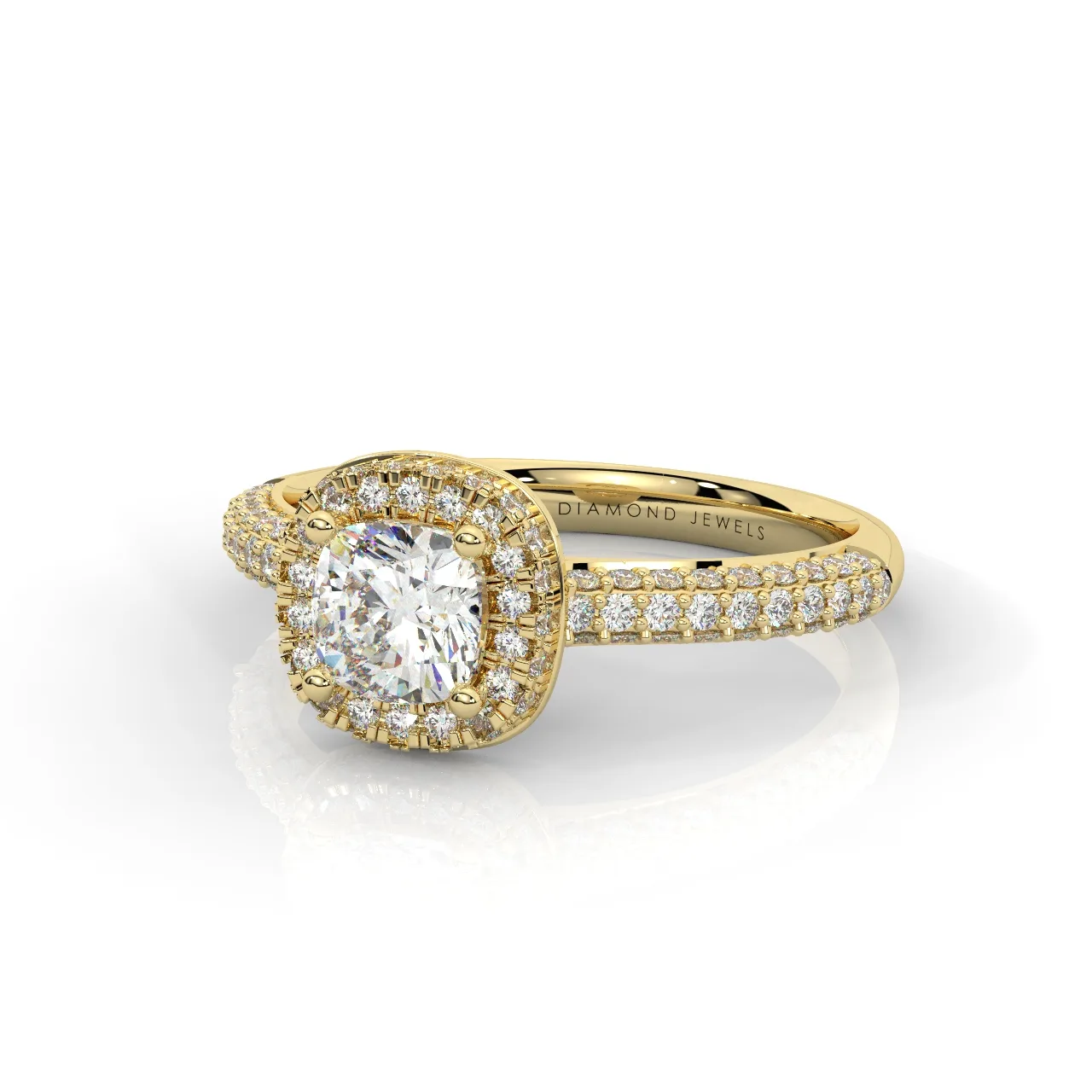 Nocturne Halo Ring