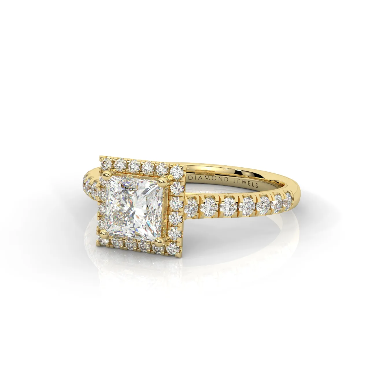 Sable Halo Ring