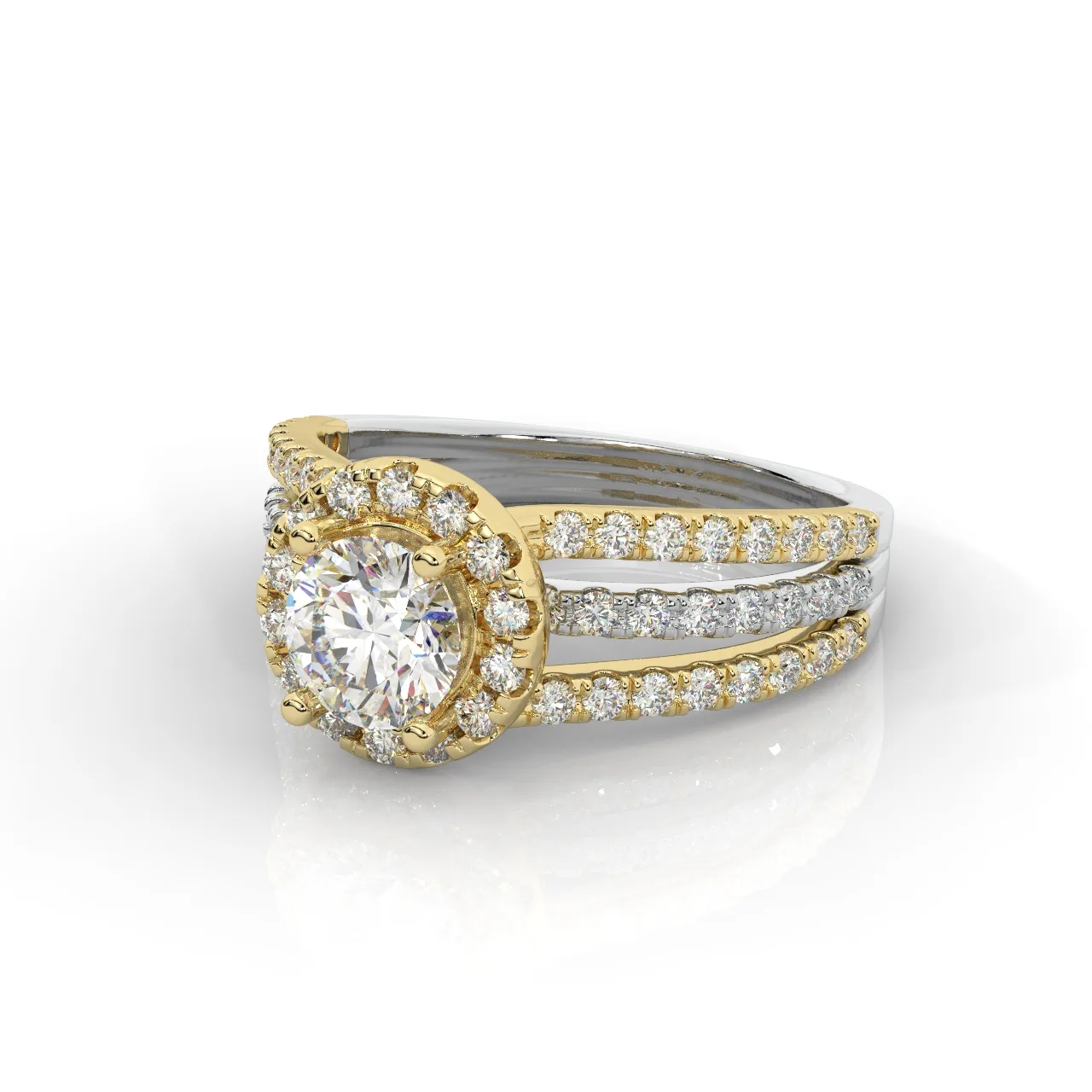 Vague Halo Ring