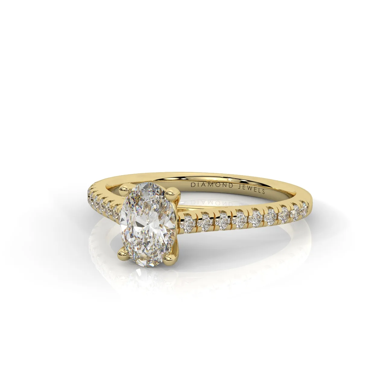Unique Pave Ring
