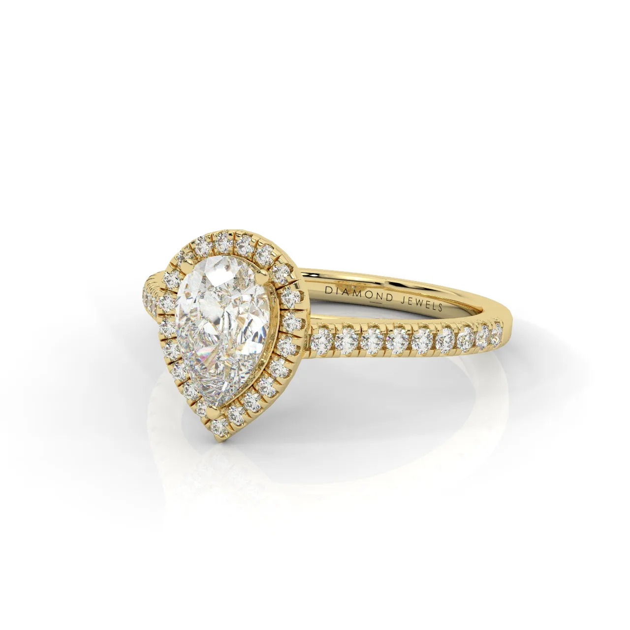 Ombre Halo Ring
