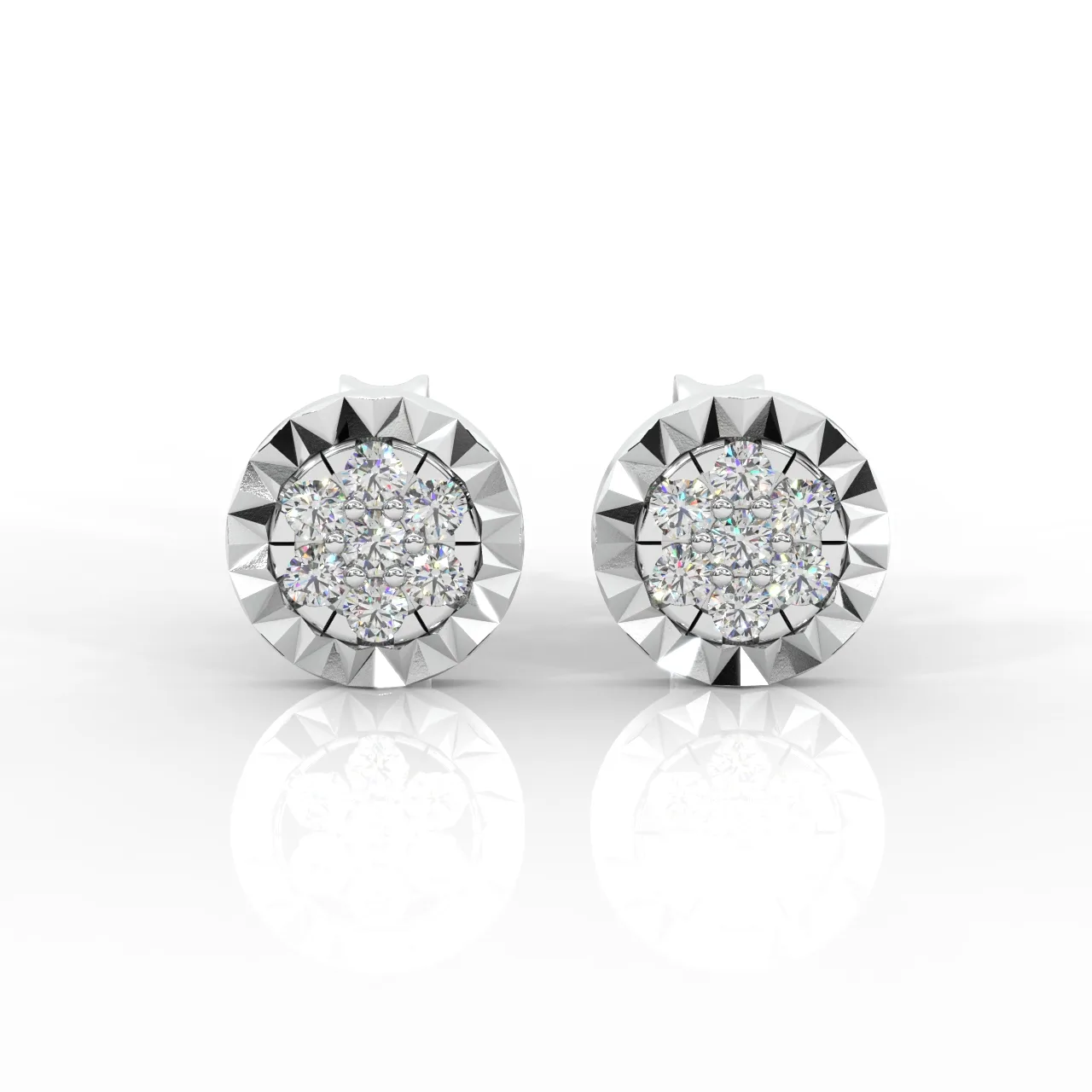 Tatiana Invisible Set Earring