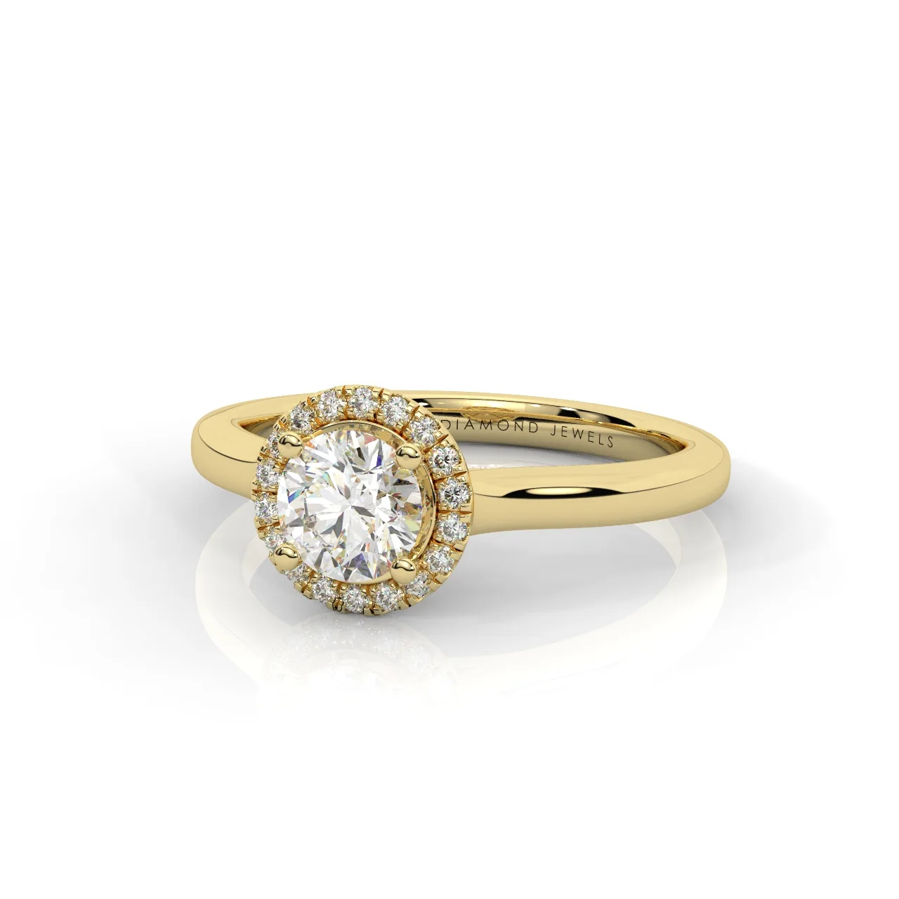 Fleur Halo Ring